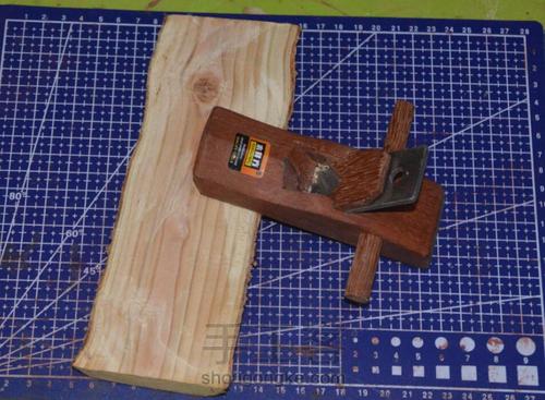 第三十三木作之桃木剑 第2步