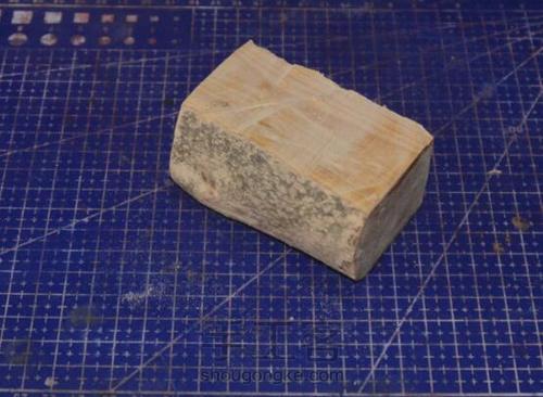 第五十木作之木雕貔貅 第1步