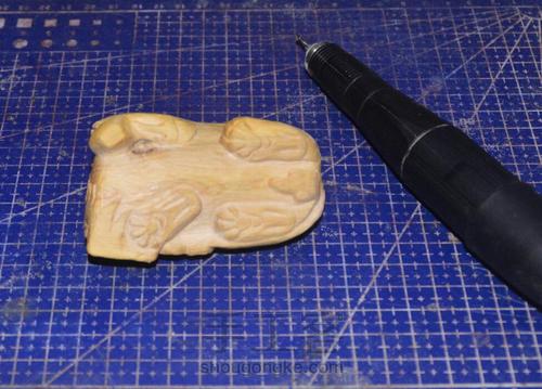 第五十木作之木雕貔貅 第7步