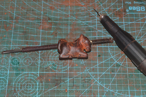 第85木作之木雕马 第4步