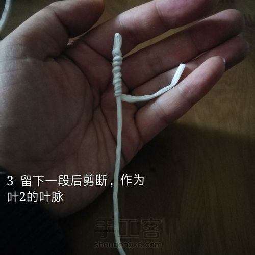 枝型置物篮 第3步