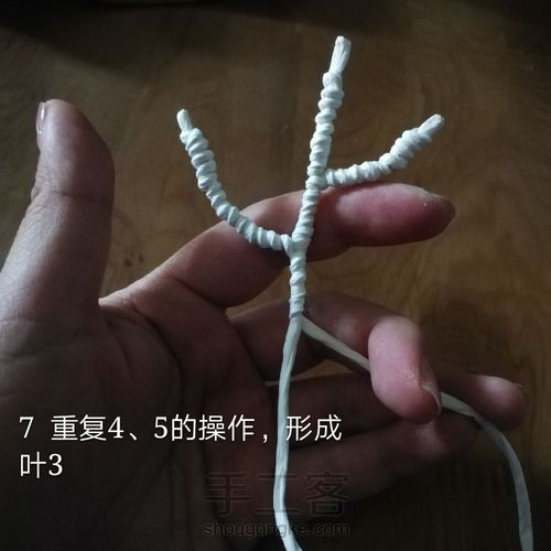 枝型置物篮 第7步