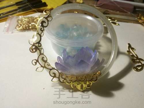 【热缩片】蓝莲禁步 第11步