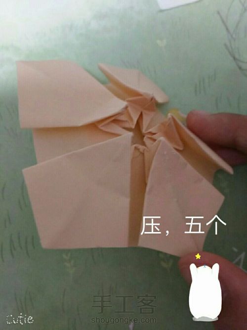 折纸樱花星🌸 第24步