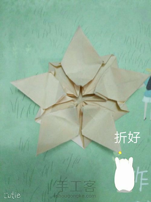 折纸樱花星🌸 第30步
