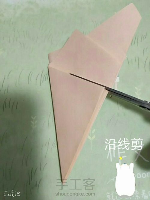 折纸樱花星🌸 第9步