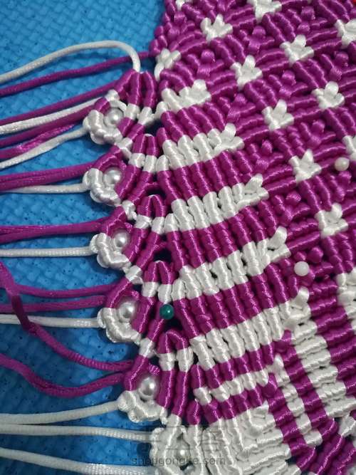 孔雀 摆台  三 第15步