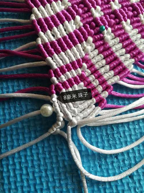 孔雀 摆台  三 第2步