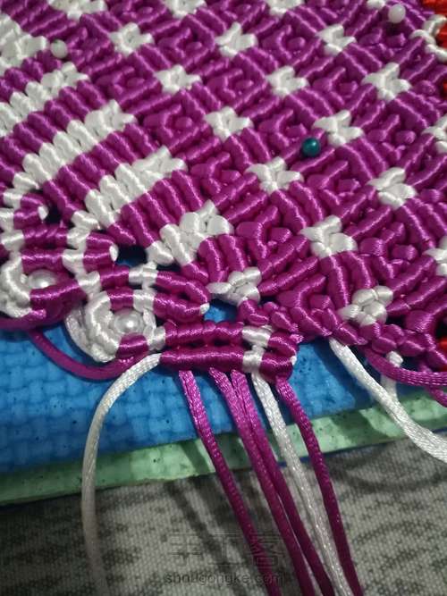 孔雀 摆台  三 第21步