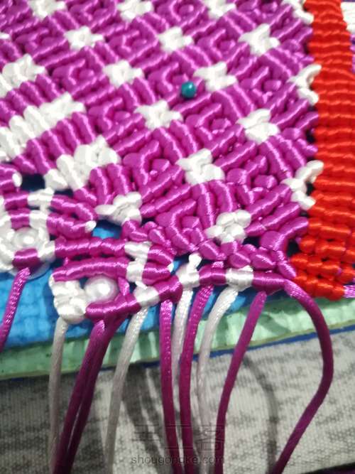 孔雀 摆台  三 第24步