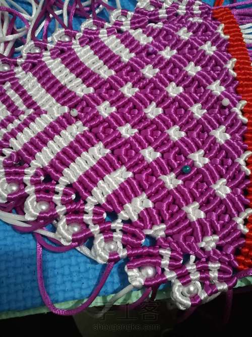 孔雀 摆台  三 第25步