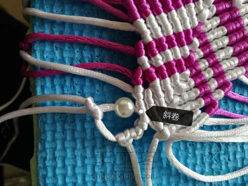 孔雀 摆台  三 第3步