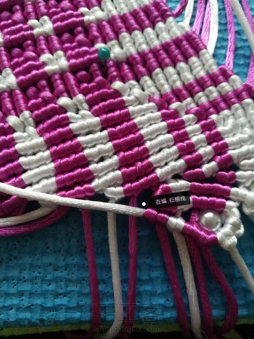 孔雀 摆台  三 第8步