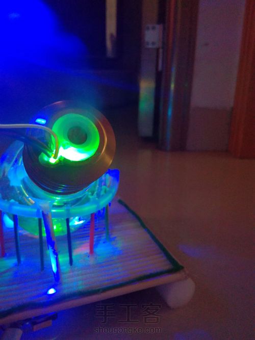 自制喷雾加湿器＋炫彩小夜灯 第18步