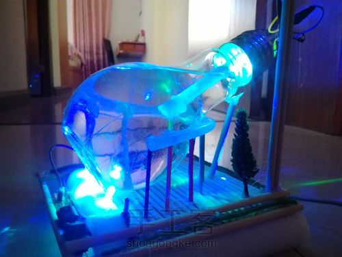 自制喷雾加湿器＋炫彩小夜灯 第19步