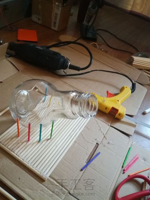 自制喷雾加湿器＋炫彩小夜灯 第6步