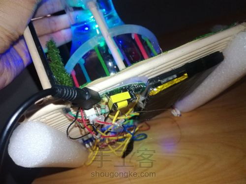 自制喷雾加湿器＋炫彩小夜灯 第9步