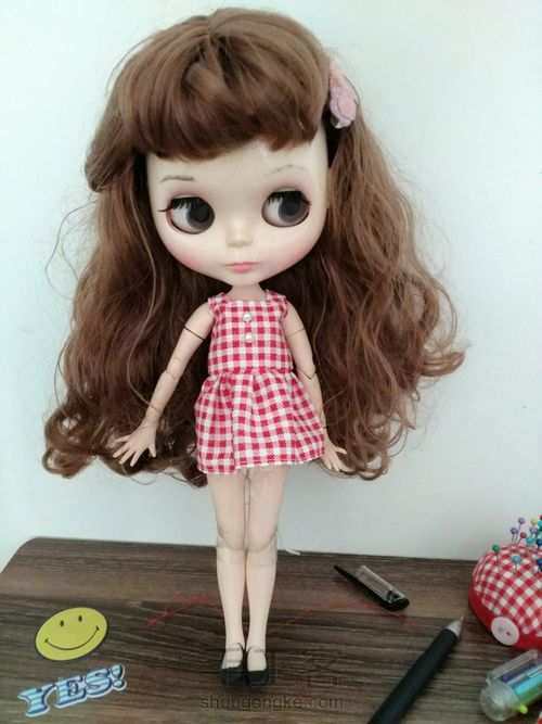 小布娃衣背心连衣裙 第24步