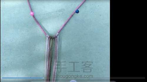 幻紫镂空 百搭项链绳 第8步