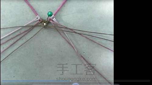 幻紫镂空 百搭项链绳 第12步