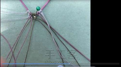 幻紫镂空 百搭项链绳 第16步