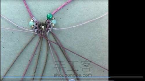 幻紫镂空 百搭项链绳 第27步