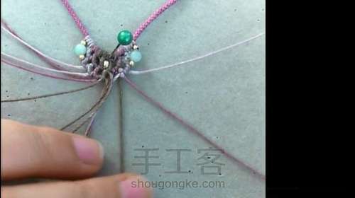 幻紫镂空 百搭项链绳 第32步