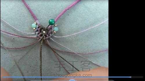 幻紫镂空 百搭项链绳 第33步