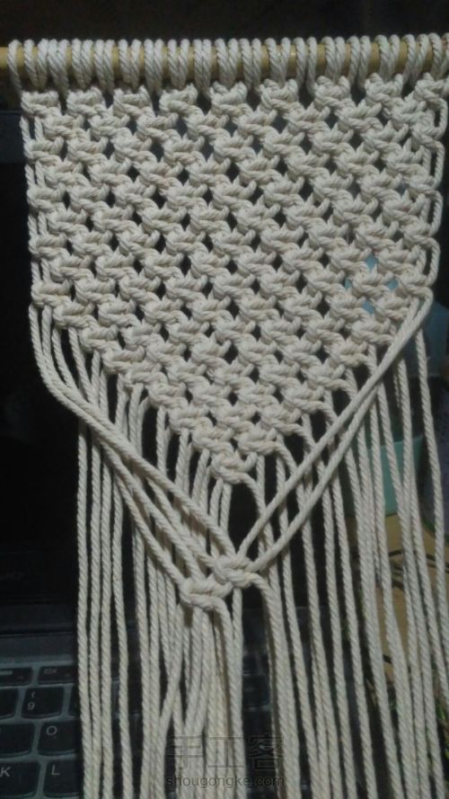 棉绳挂篮 第17步