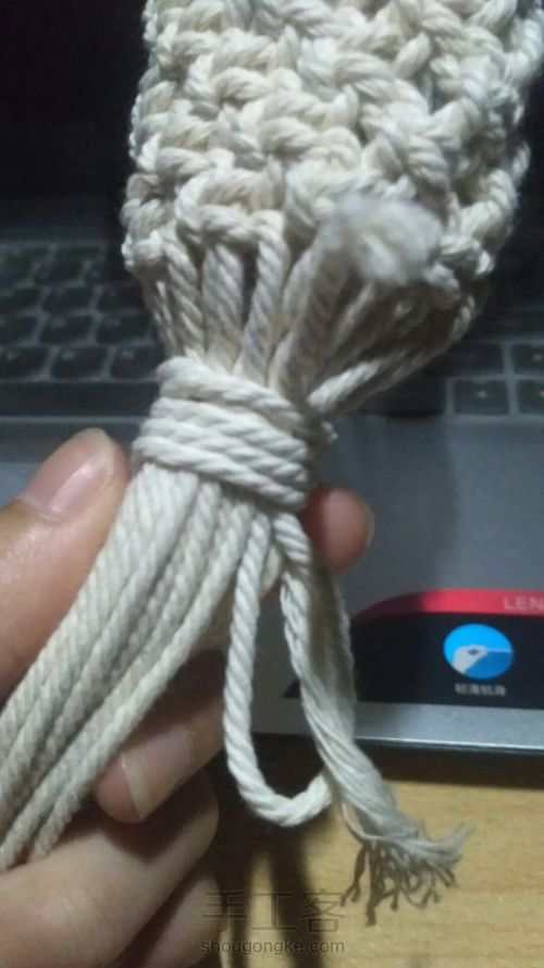 棉绳挂篮 第29步