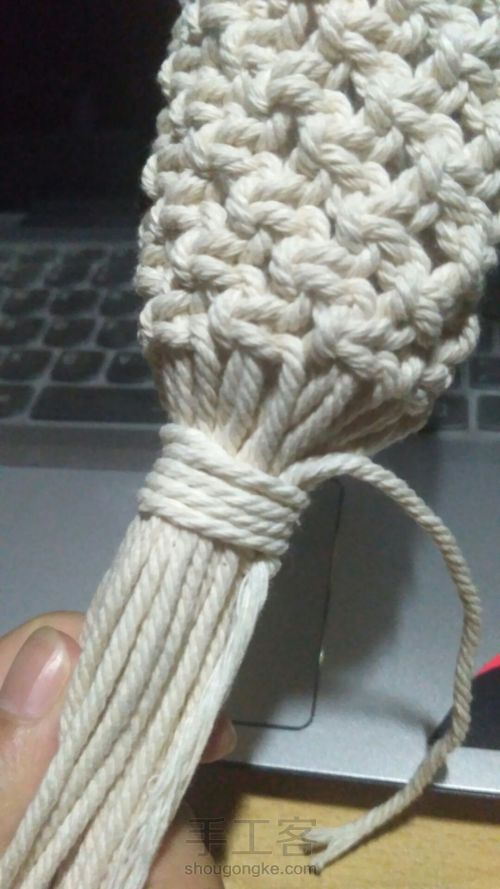 棉绳挂篮 第30步
