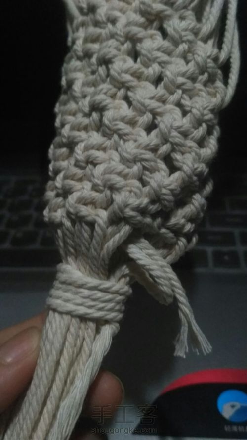 棉绳挂篮 第31步
