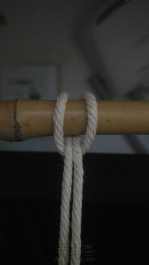 棉绳挂篮 第5步