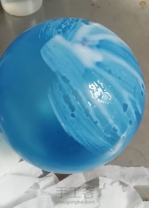 压花气球灯笼 第4步