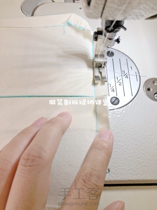 折裥贴袋 第5步