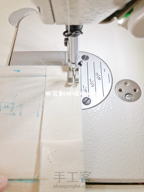 折裥贴袋 第7步