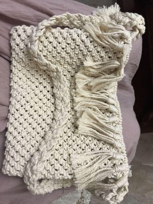 手工编织包包 第13步