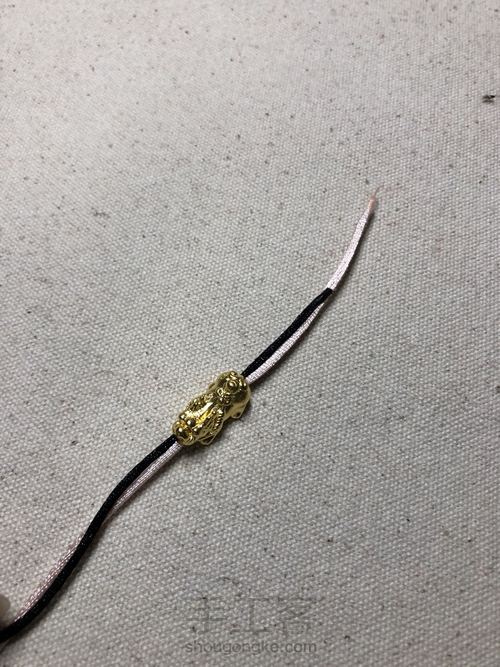 双面金刚结，可能因为怕蛇，我不喜欢叫它蛇结 第30步