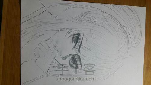 总觉得对不起大家，上色（1） 第3步