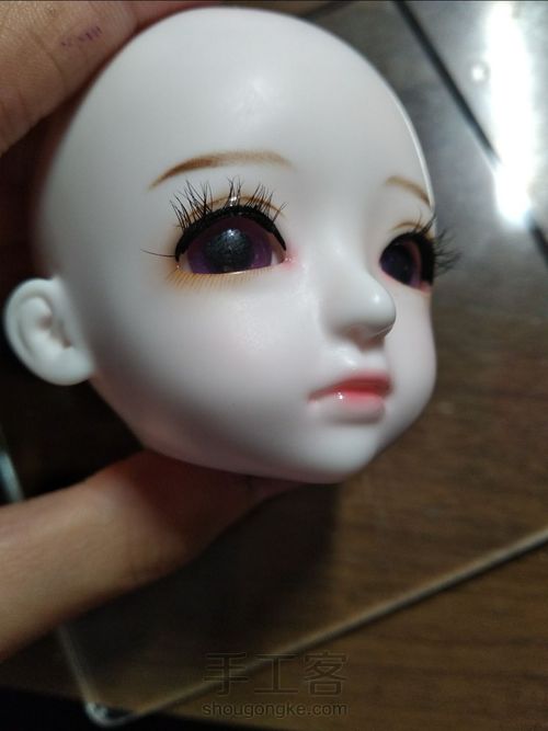 [bjd]基础款带瞳眼睛教程 第9步