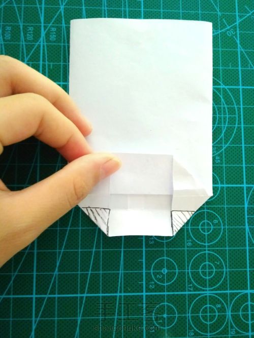 自制折纸包装袋 第10步