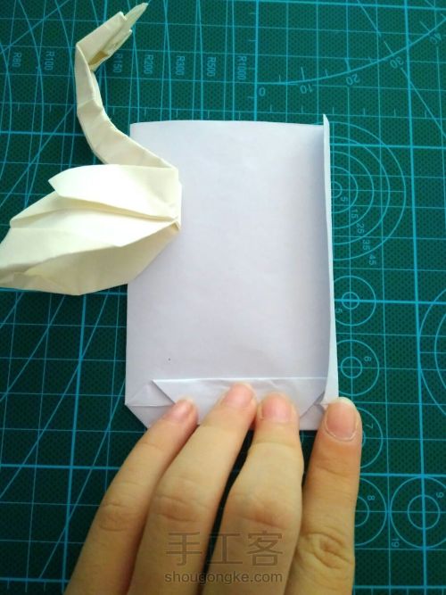 自制折纸包装袋 第15步