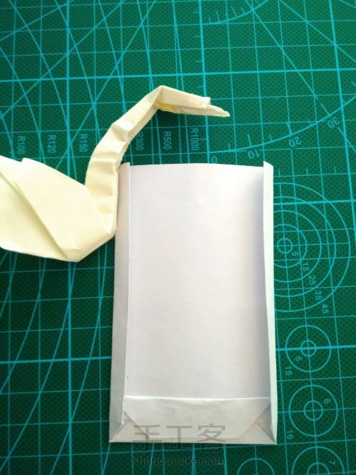 自制折纸包装袋 第16步
