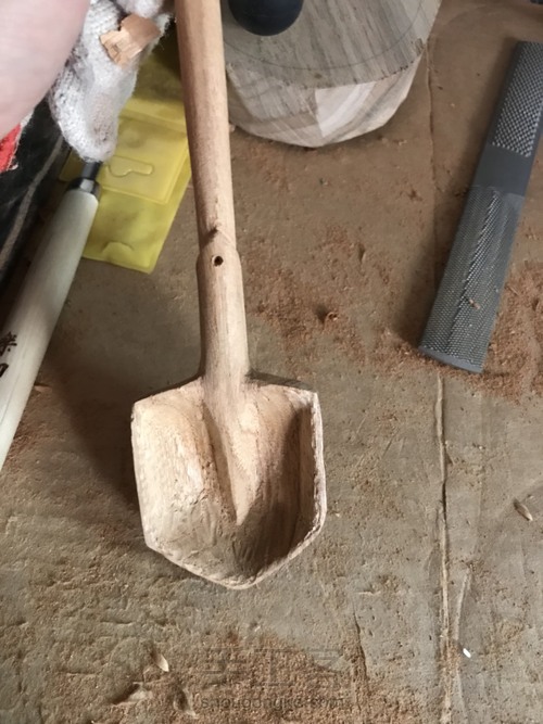 拐枣木铲铲 第7步