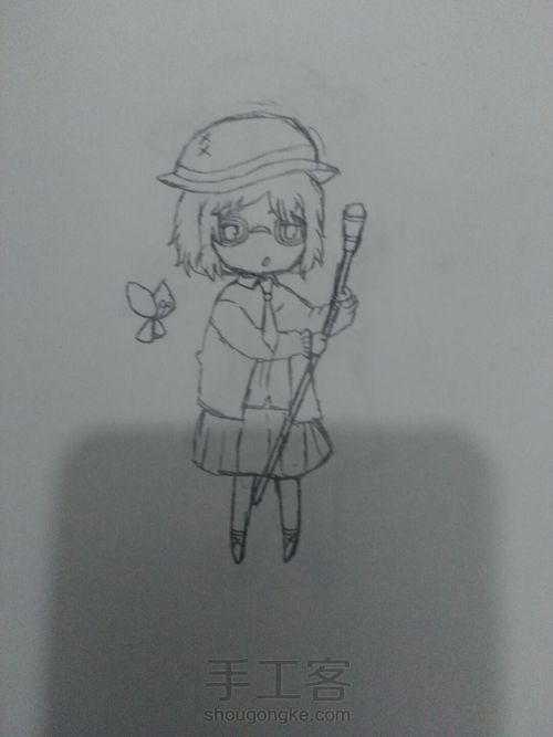 盲女👓👓 第1步