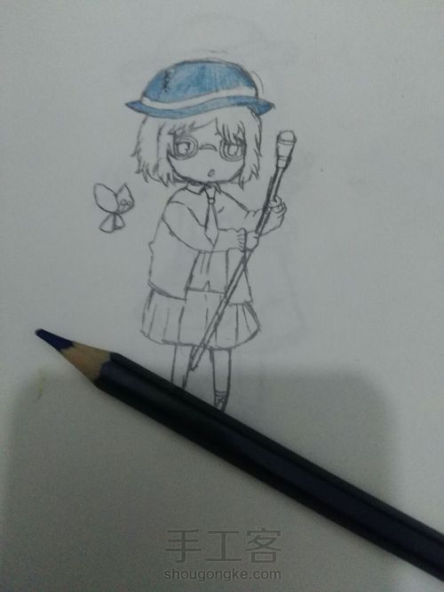 盲女👓👓 第2步