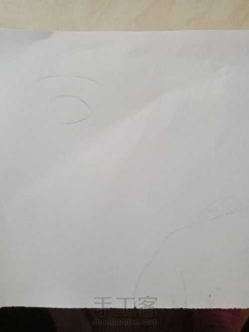 铅笔眼睛 第1步