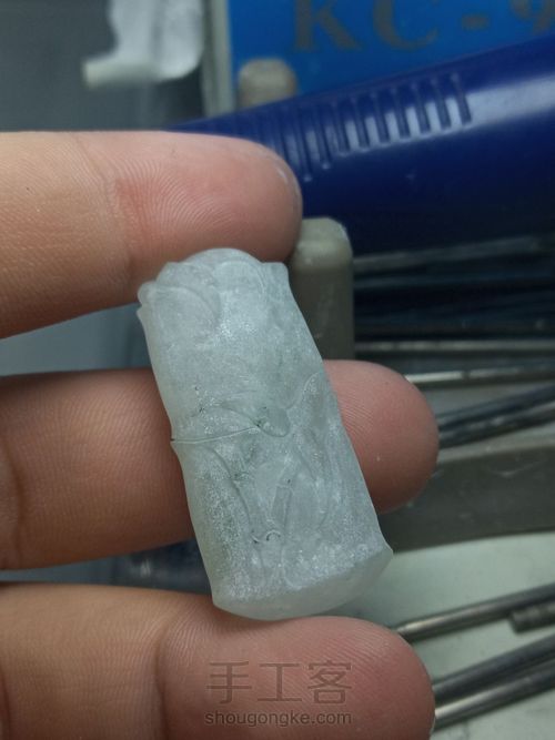 翡翠竹子雕刻 第4步