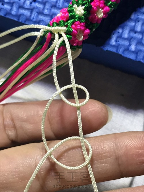艳丽花柱，包包挂饰，服装装饰 第34步
