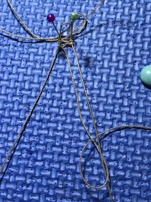 原创花式胸针 第4步